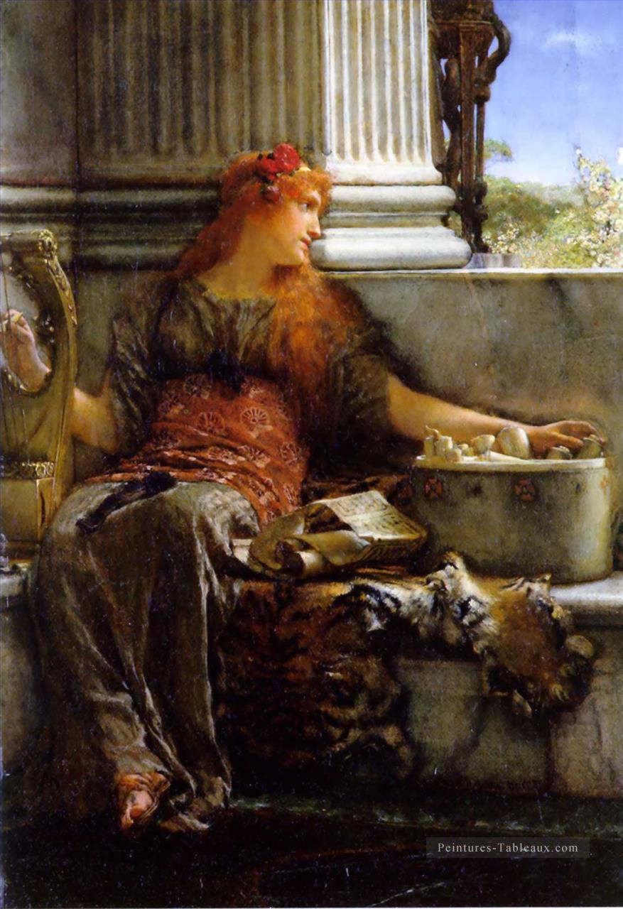 poésie romantique Sir Lawrence Alma Tadema Peintures à l'huile